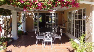 Terrasse am Garten